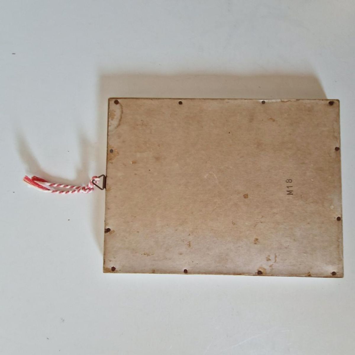 Vintage Schilderijtje Prentje Hertje Bambi Hert In Lijst image 6