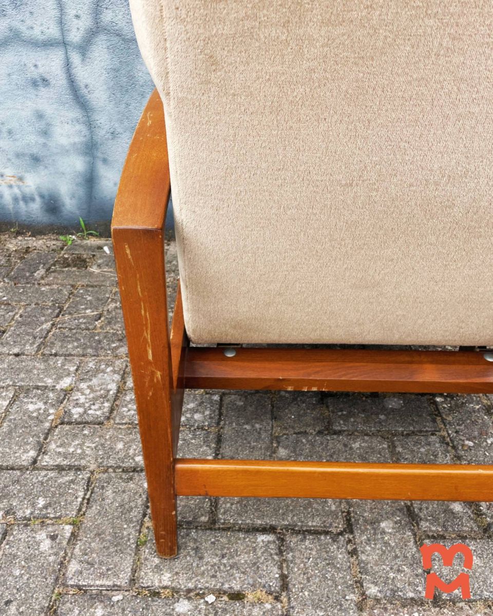 Vintage Jaren 50 Oorfauteuil image 9