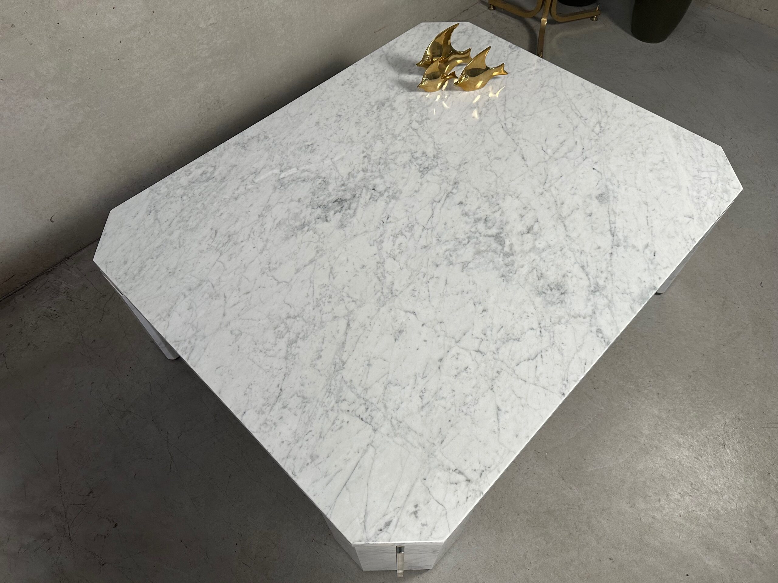Vintage Salontafel – Carrara Marmer image 9