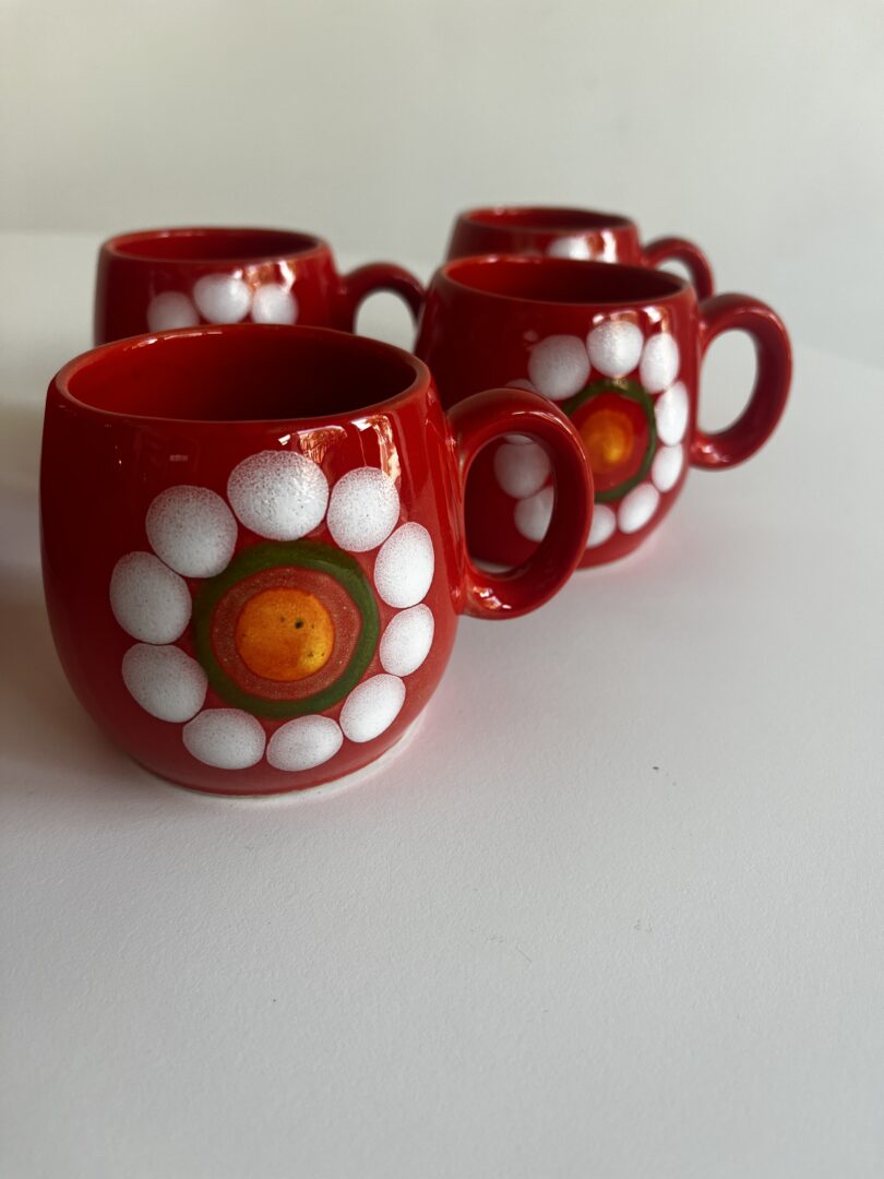 Punch Set 🍊 – Waechtersbach, West-germany Keramiek image 9