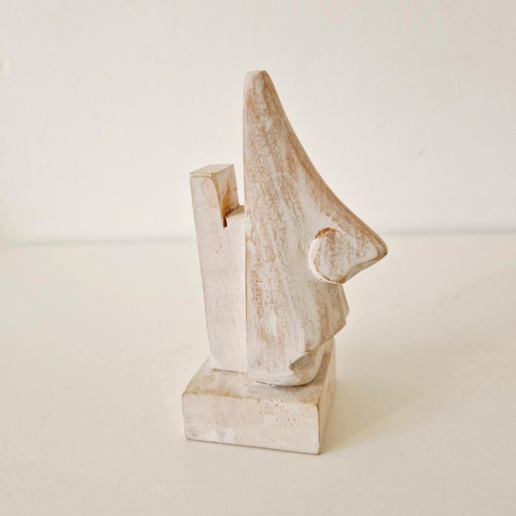 Houten Brillenhouder Neus Beeldje Bril Houder image 2