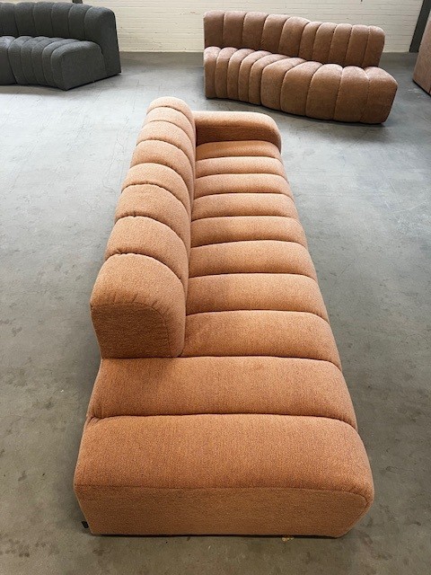 4x6 sofa - Organische Modulaire Bank X4 In Poeder Terra image 4