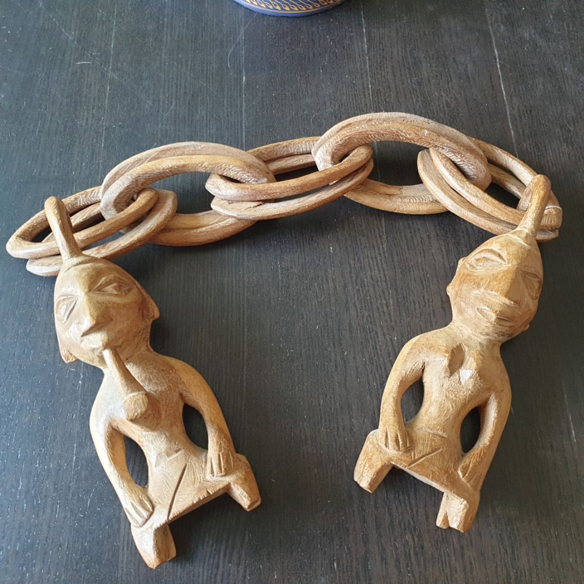Afrikaanse Houtsnijwerk Bruidsketting Bruiloftsketting image 7