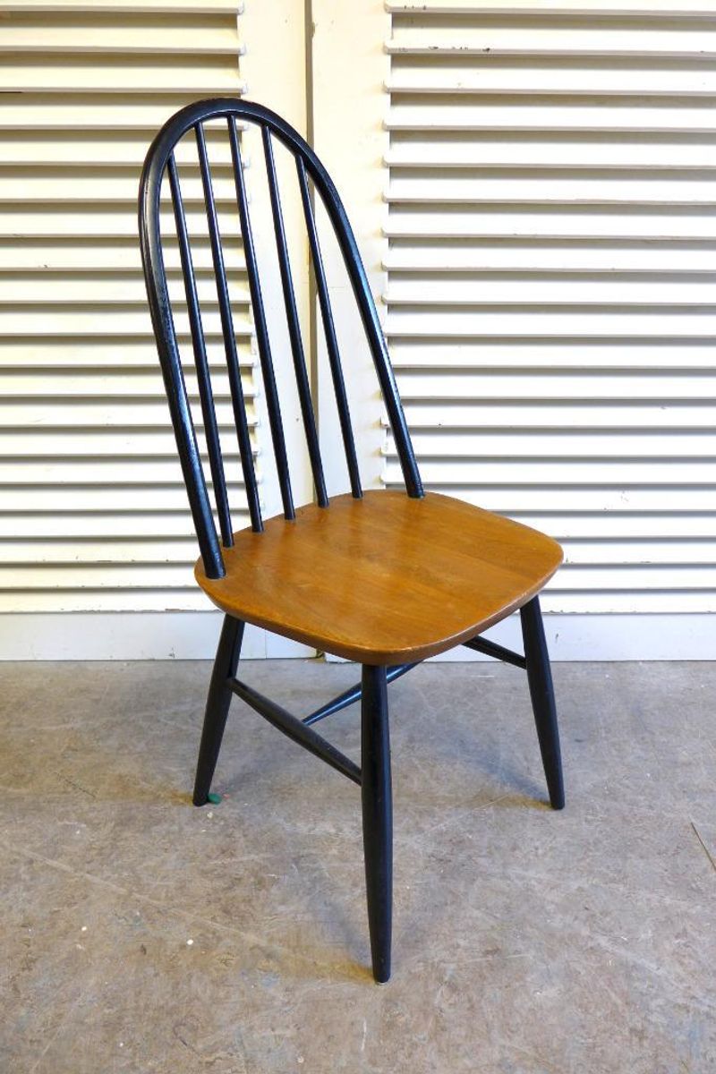 Prachtige Wenge Brutalist Stoel image 16