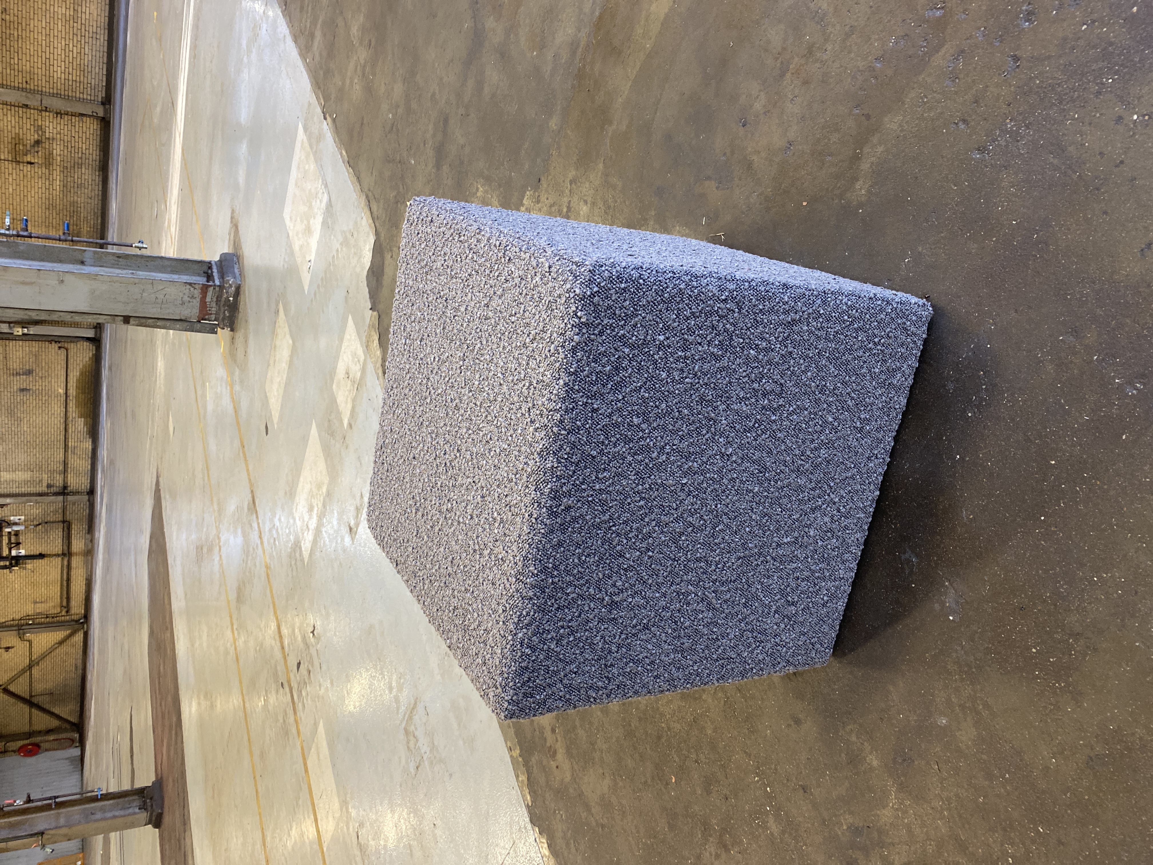 101 Copenhagen | Firkant Stool - Deep Taupe image 2