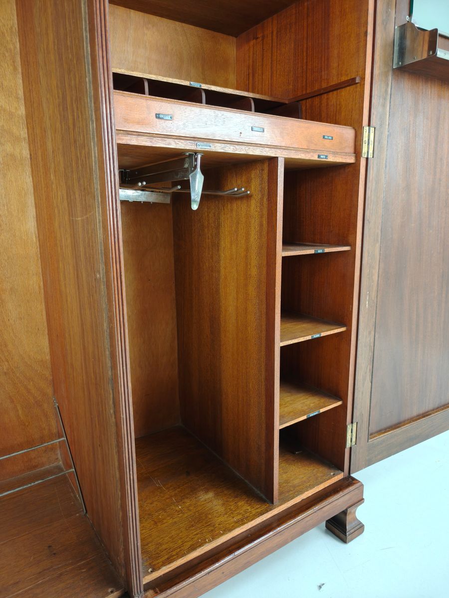 Prachtige Engelse Art Deco-kast Van Wortelnotenhout Van Waring & Gillow – Ca. 1900–1932 image 8