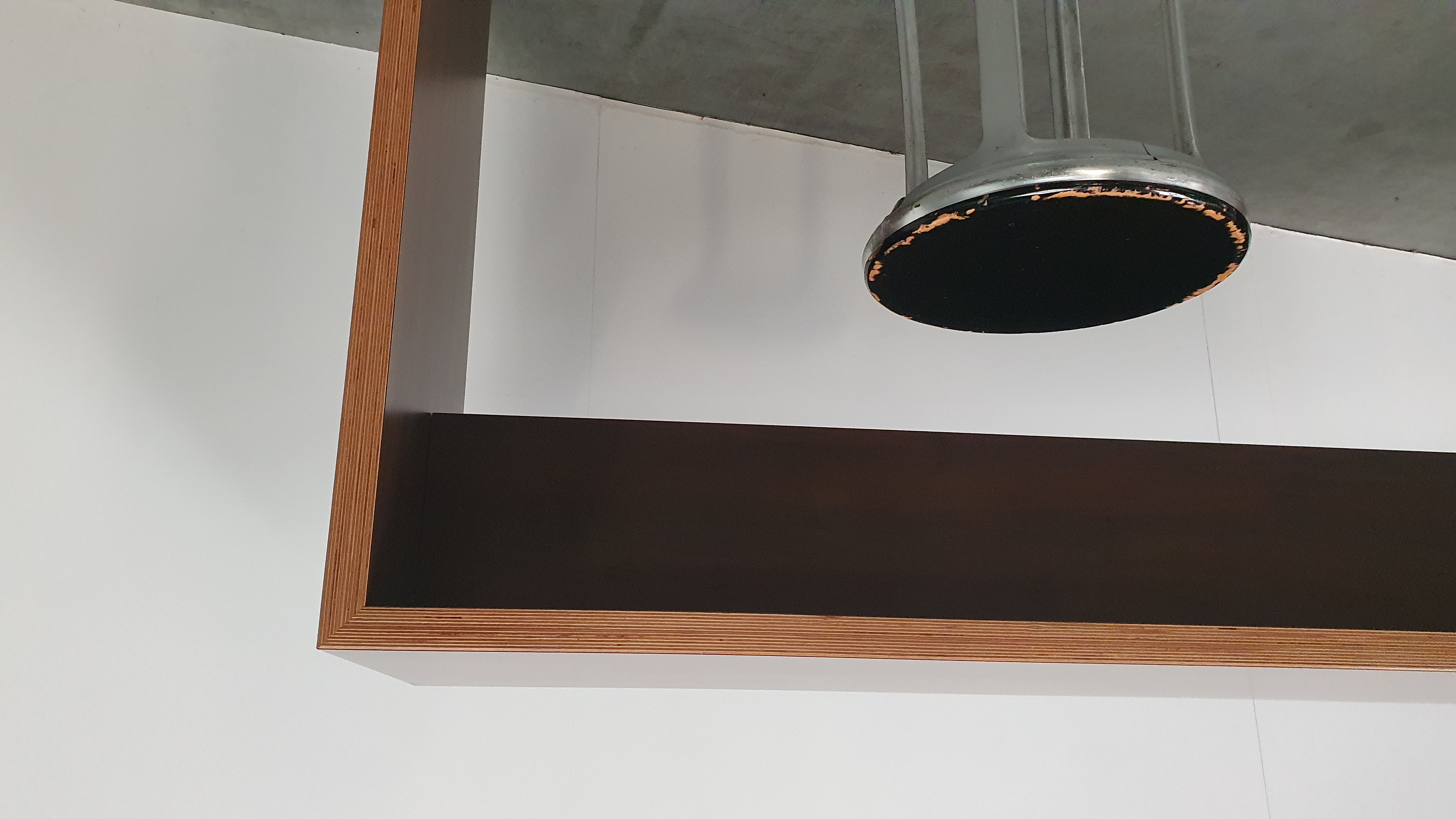 Design Bartafel Noten Hout Hpl Gefineerd Multiplex Statafel image 6