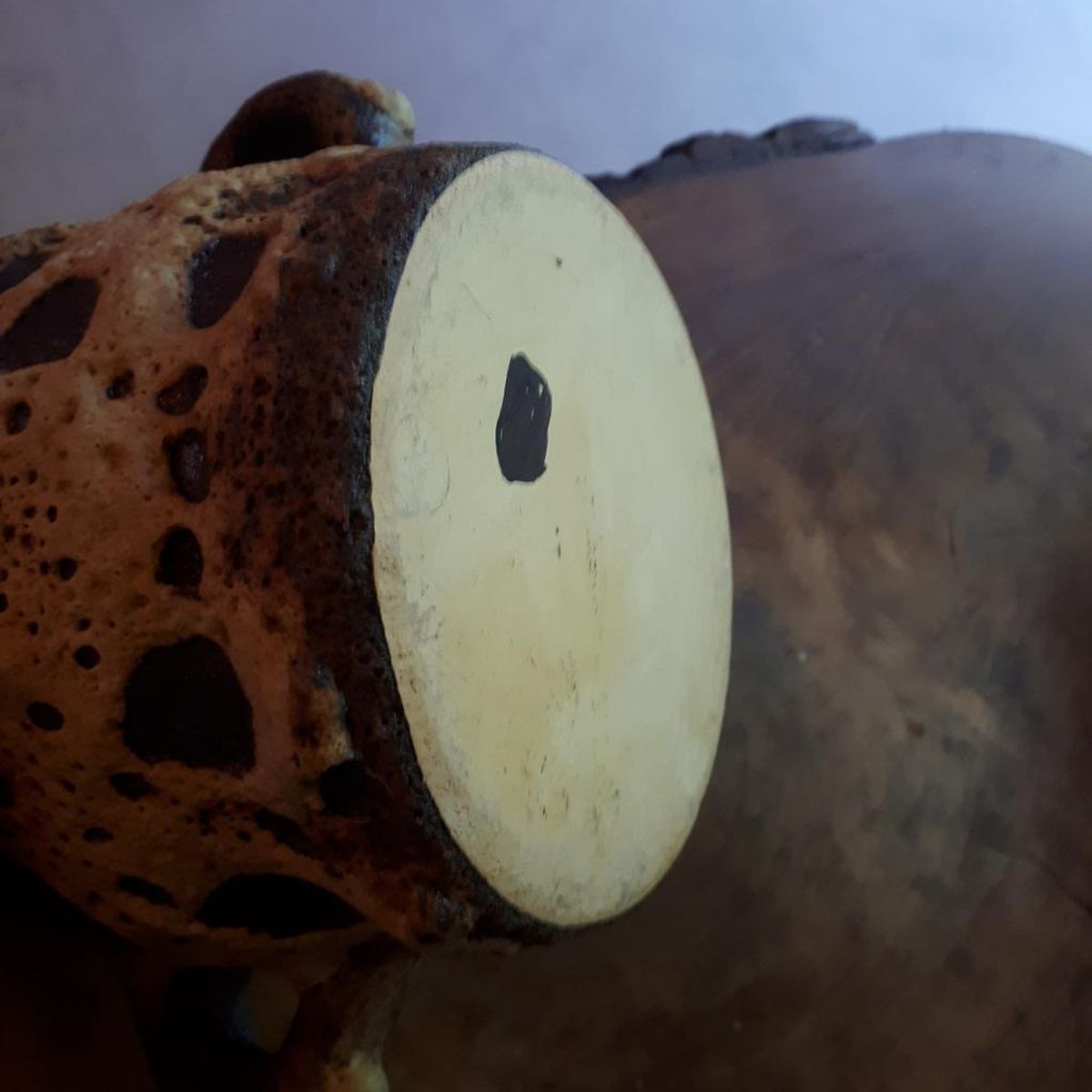 * Vintage Bloempot Lava Pot Fat Lava Retro Pot Jaren 70 image 7