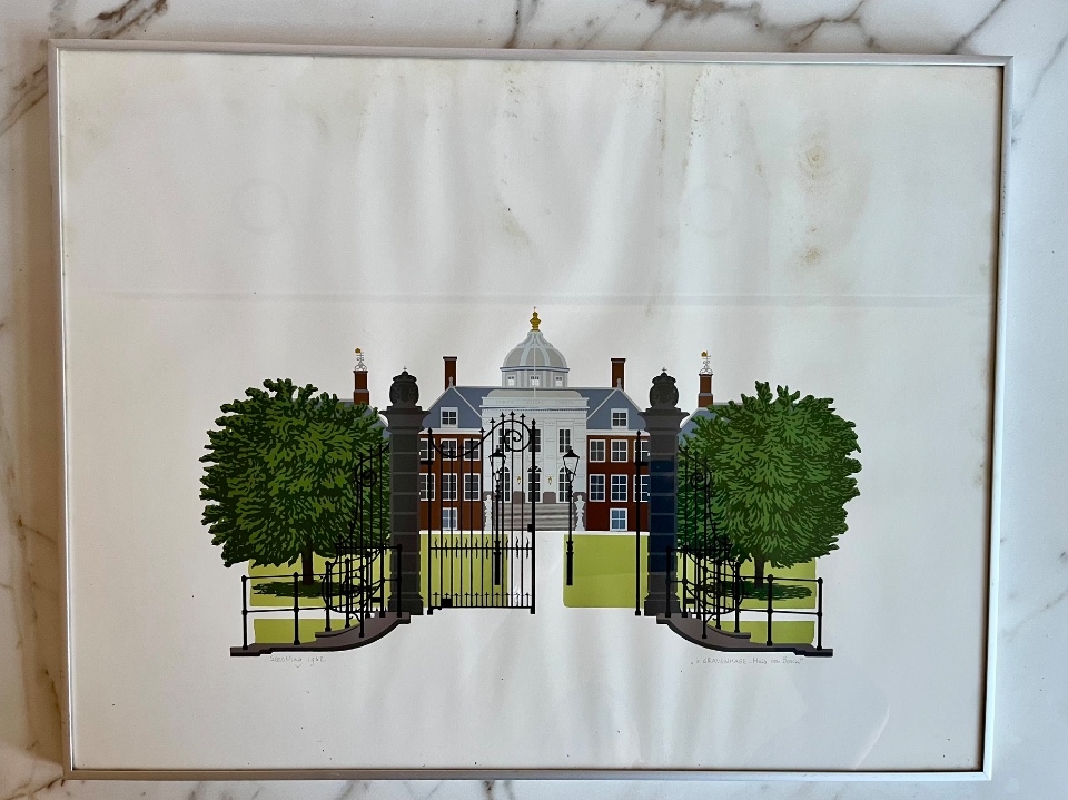 Zeefdruk Op Papier Van Sees Vlag “Huis Den Bosch” image 10