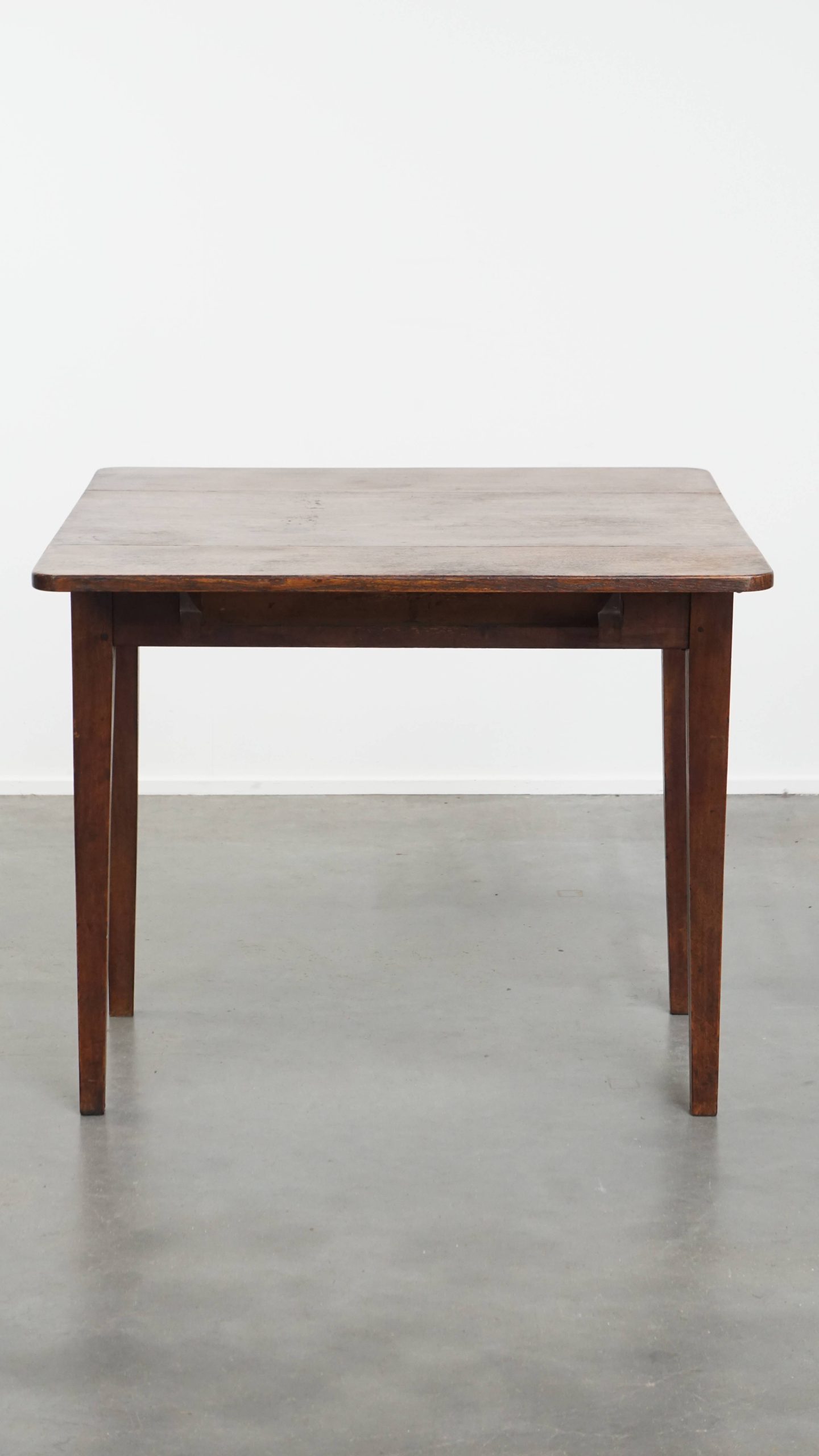 Leuke En Praktische Engelse Antieke Pembroke/ Side Table/ Eettafeltje Van Eikenhout image 4
