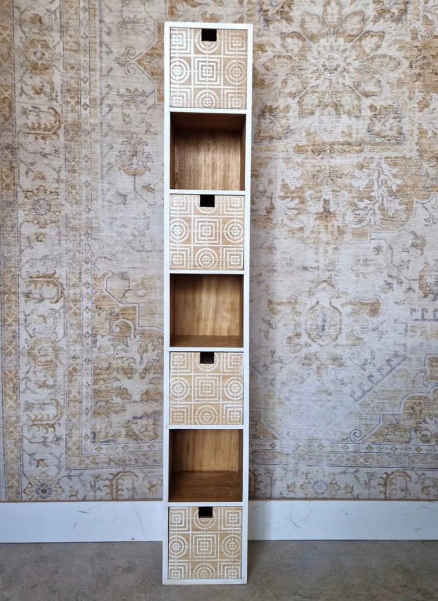 Boho Stijl Kastje/ Vitrinekast / Ladekastje image 7