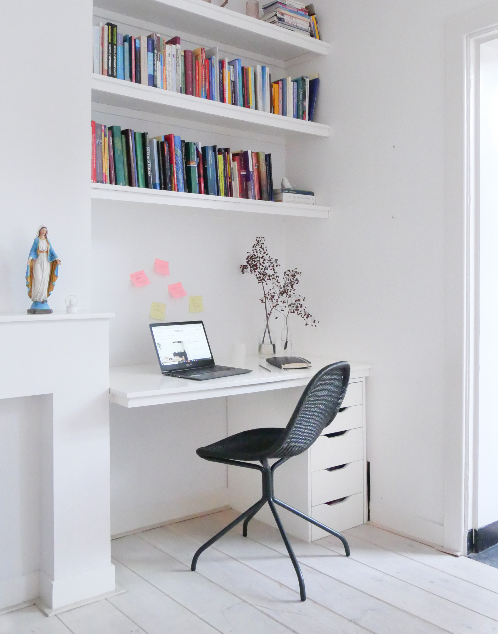 Feelgood Designs • Eetkamer- Bureaustoel Rotan Zwart (indoor) image 8