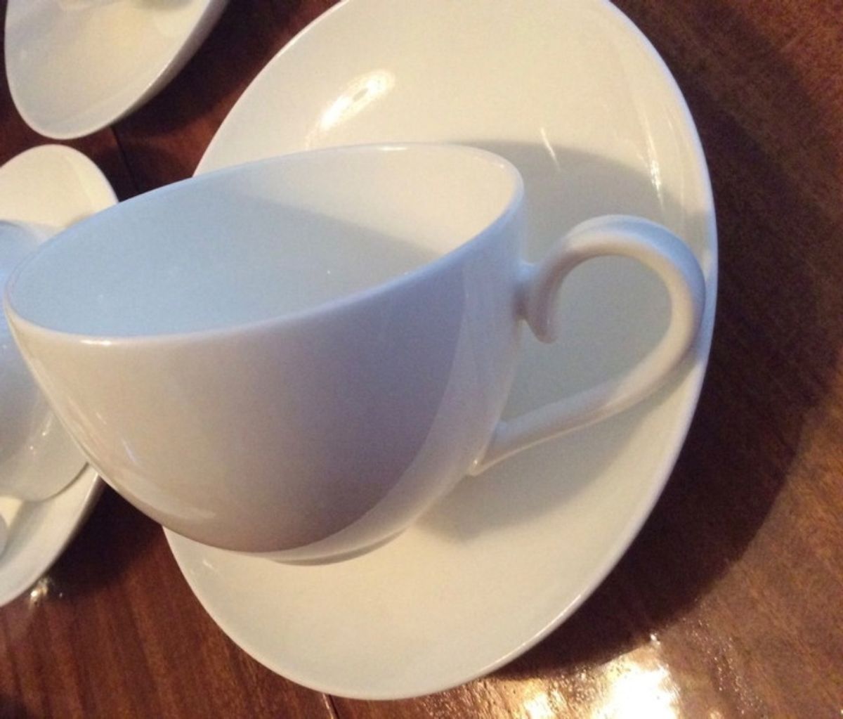 5 X Kop En Schotels Van Villeroy & Boch In Wit Nieuw image 4