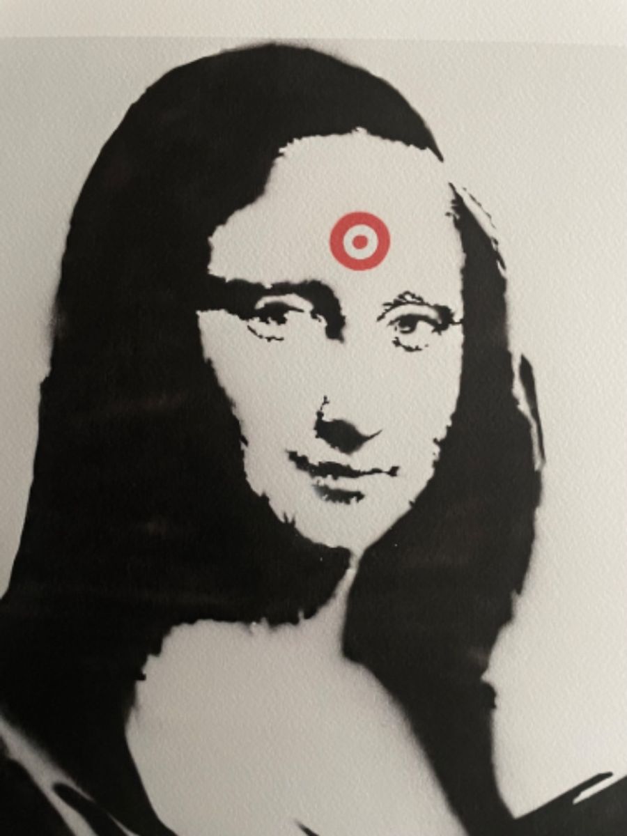 Banksy (1974) - Mona Lisa With Gun image 5