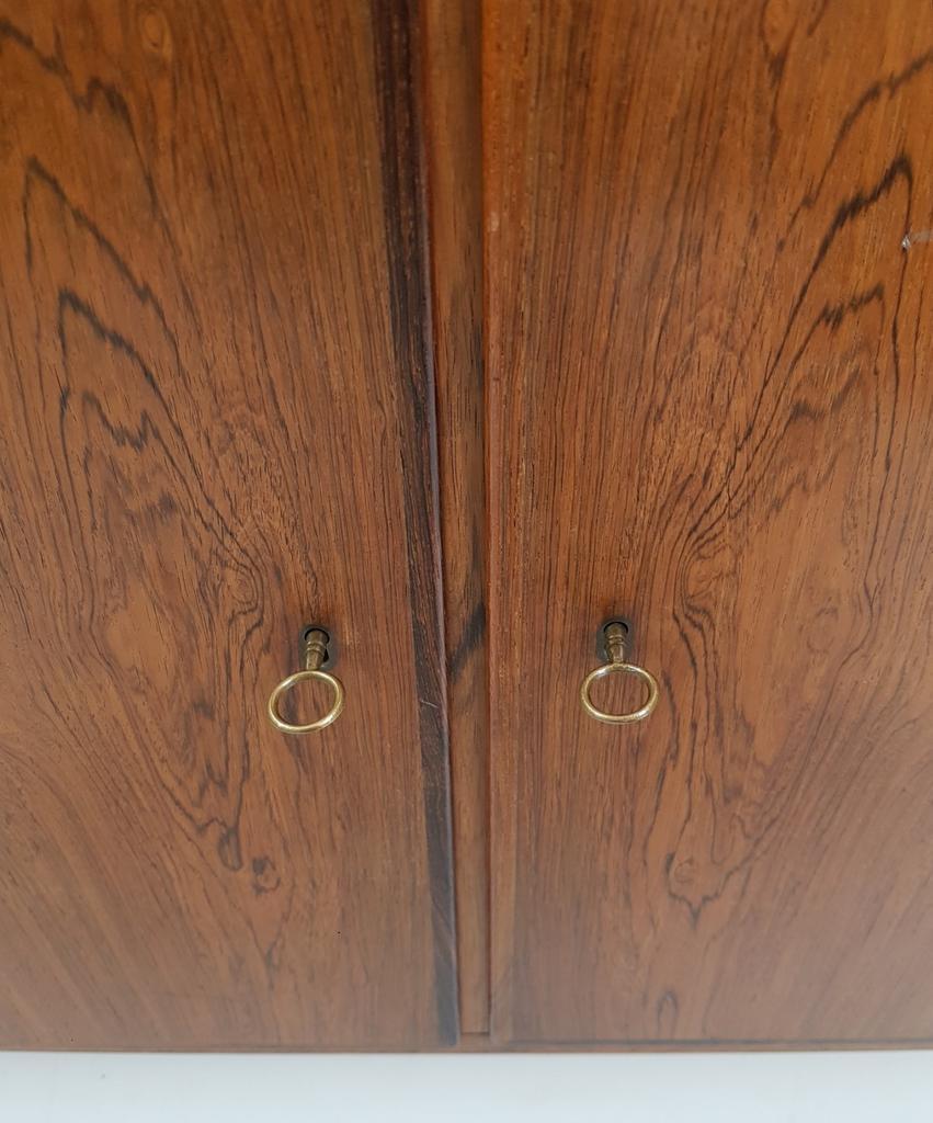 Vintage Deens Dressoir Palissander Hout Kast | Tv Kast image 17