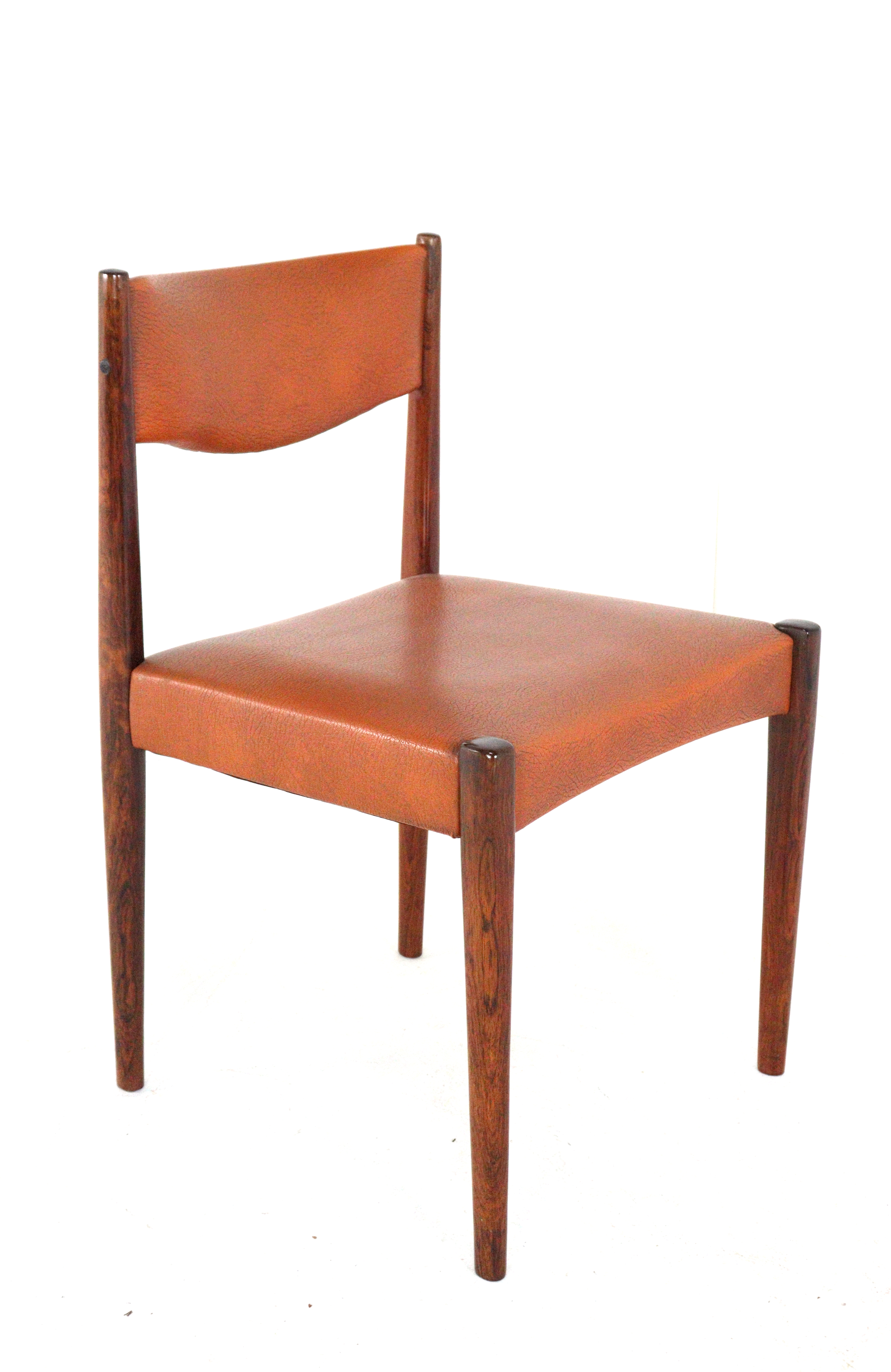 Set 6 Palissander Eetkamerstoelen Stoelen Vintage 'cellemuiden' image 2