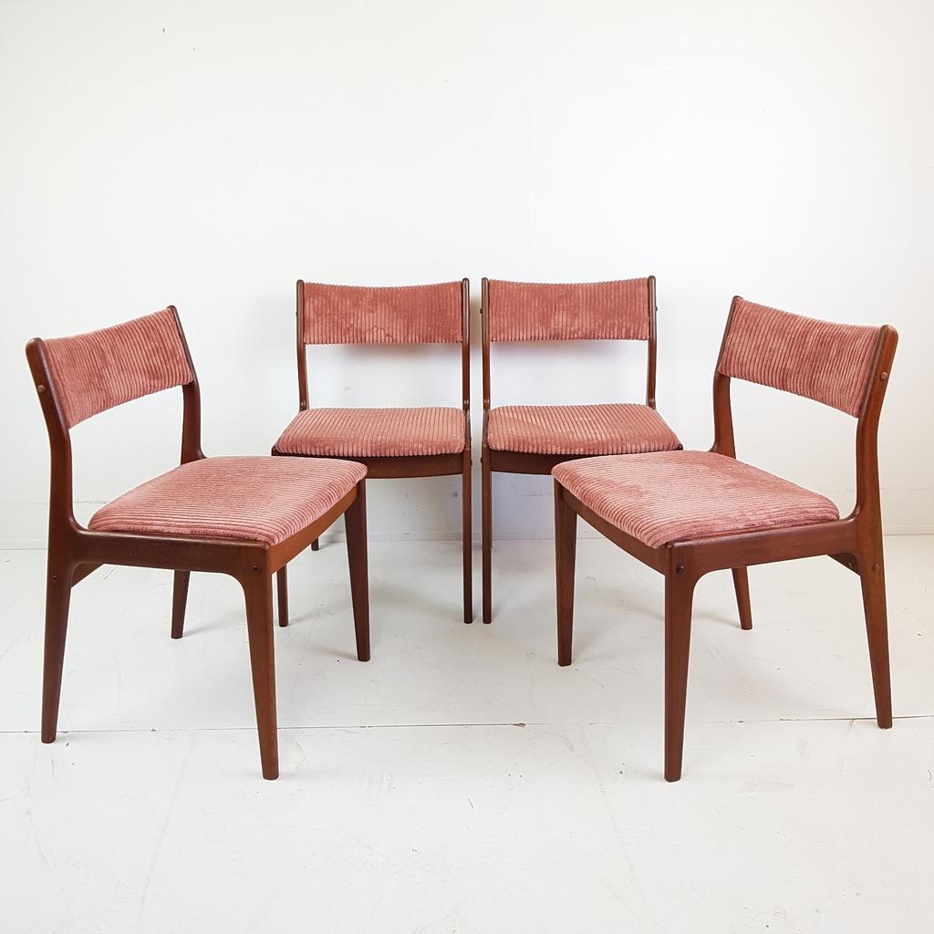 4 Deense Johannes Andersen Voor Uldum Roze Rib Stof image 4