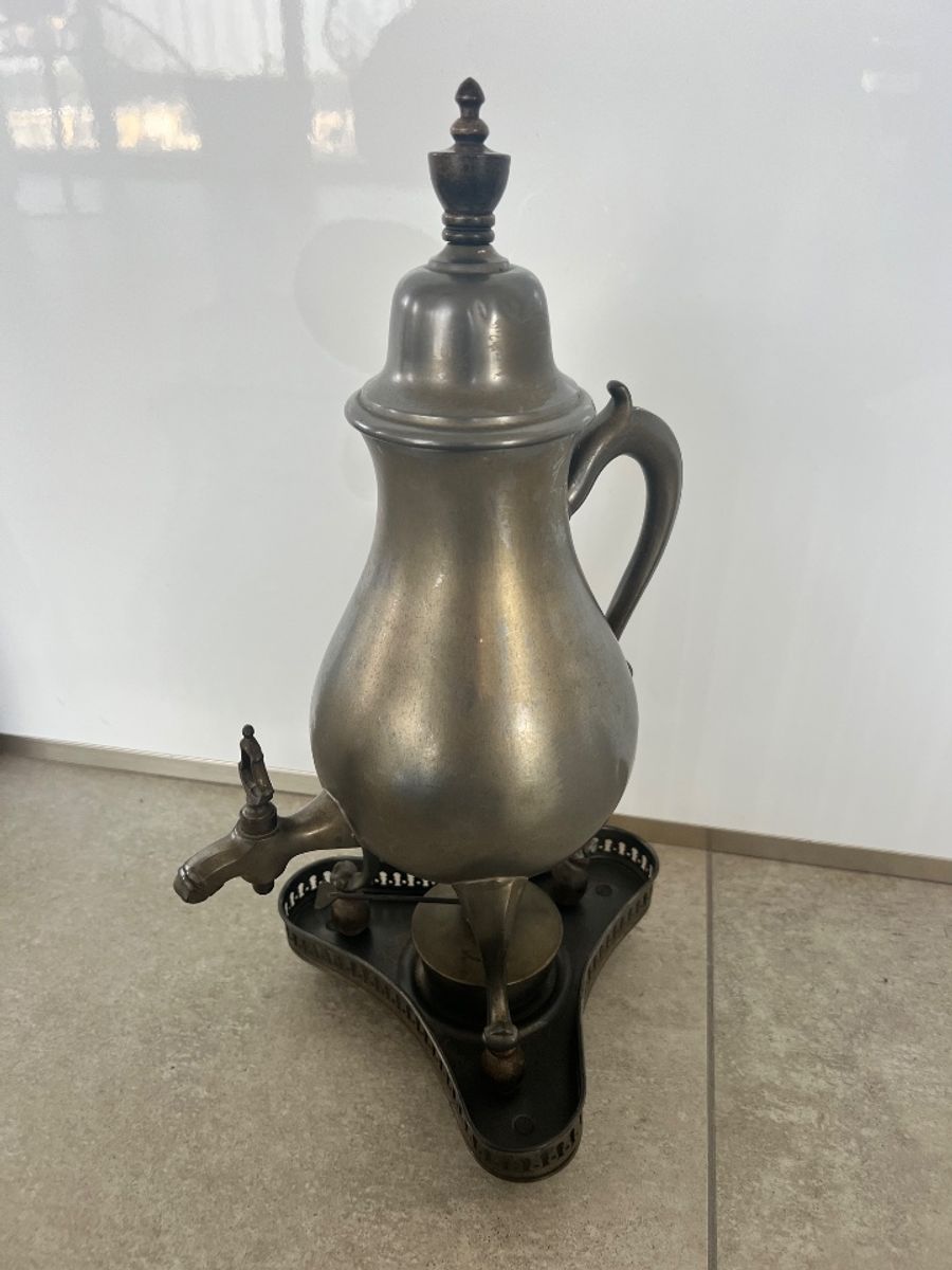 Vintage Kurtz Edeltin Uit Tiel Koffiepot image 5