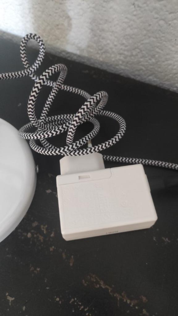 Retro Tafellampje Wit Ikea Krux Giraf image 4