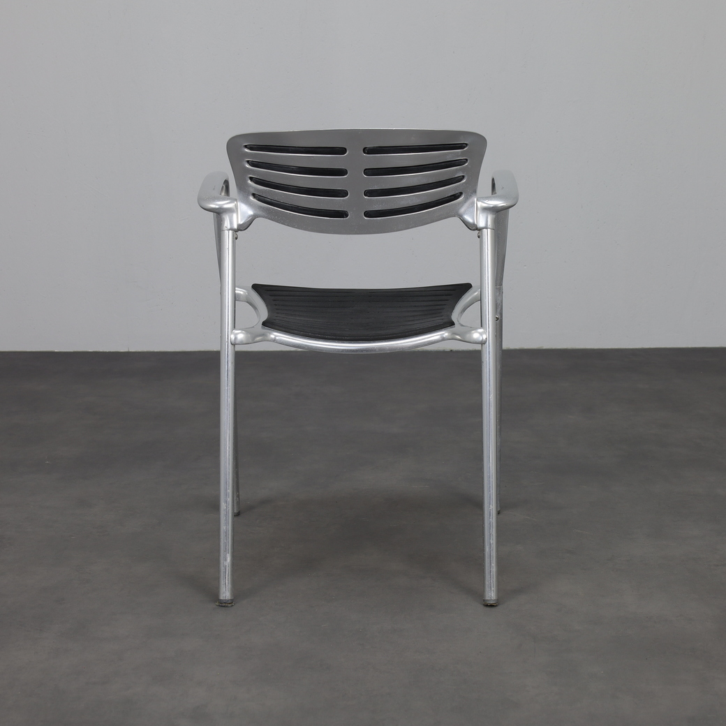 Set Of 6 Toledo Chairs By Jorge Pensi For Amat Spain, 1986 image 6