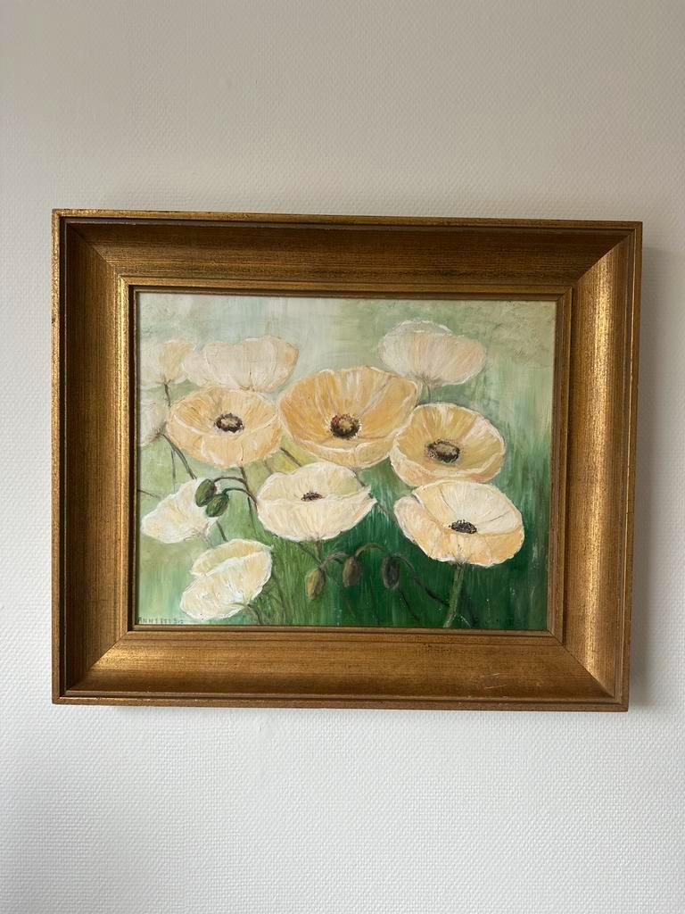 Vintage Schilderij “ Elisabeth Krops, Tender Poppies” image 9