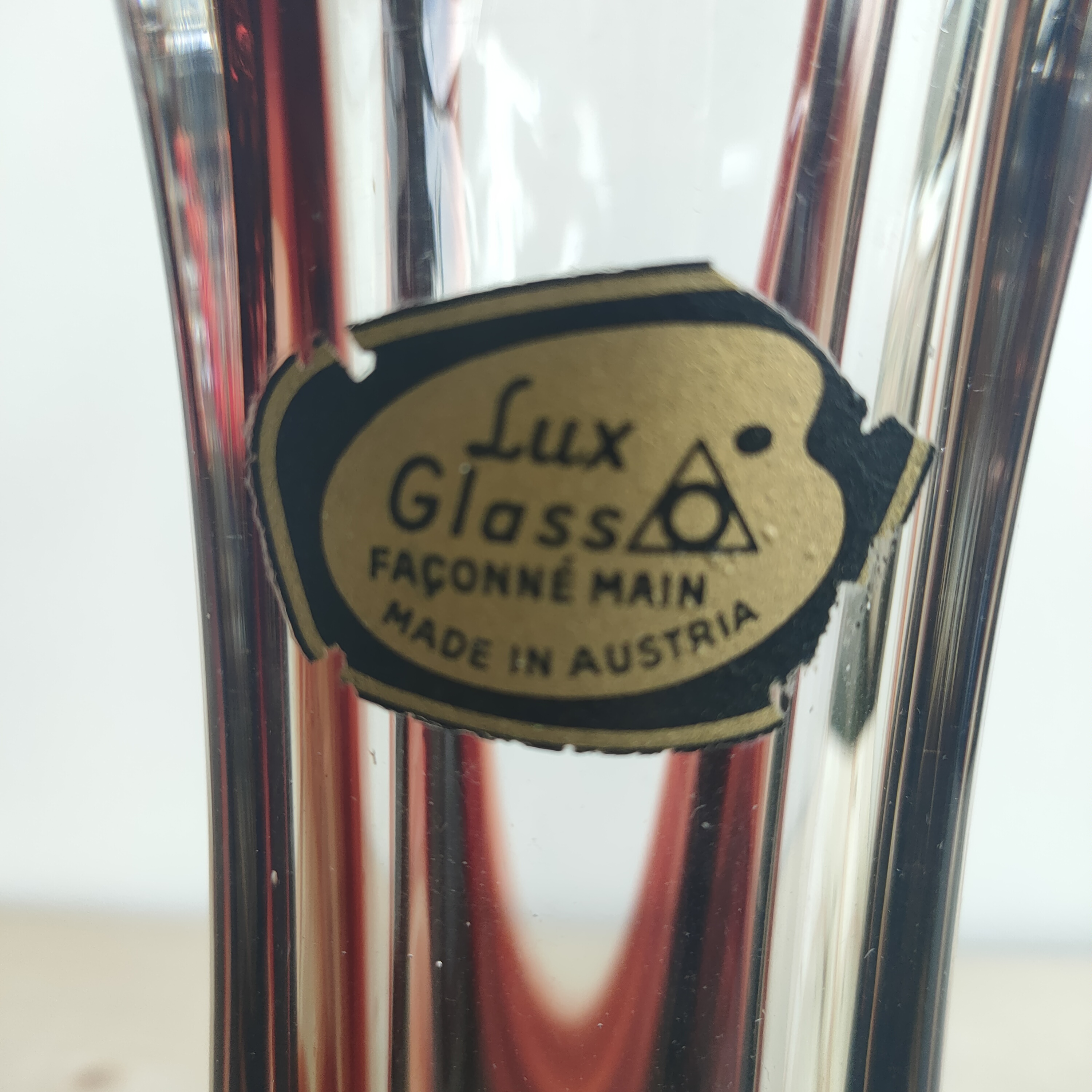 Vaasje Dik Glas (Merk Lux, Oostenrijk). image 2