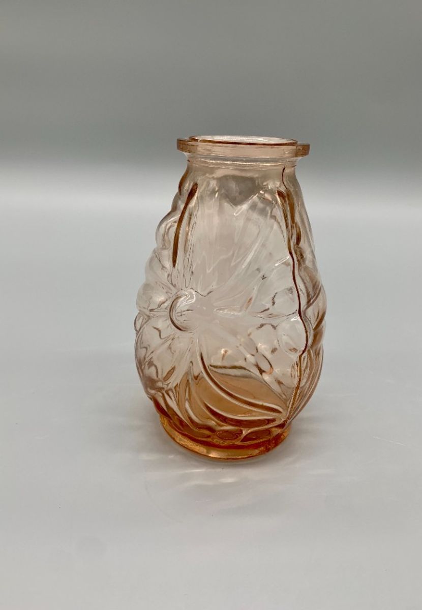 Vintage Vaasje Persglas Peach image 2