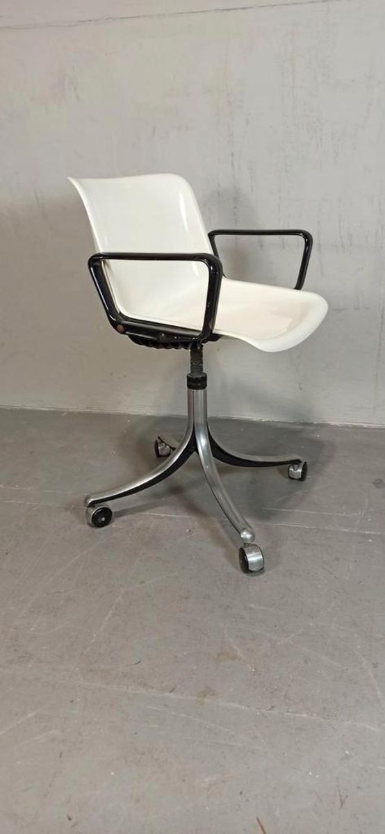 Vintage Modus Bureaustoel, Osvaldo Borsani Voor Tecto image 2