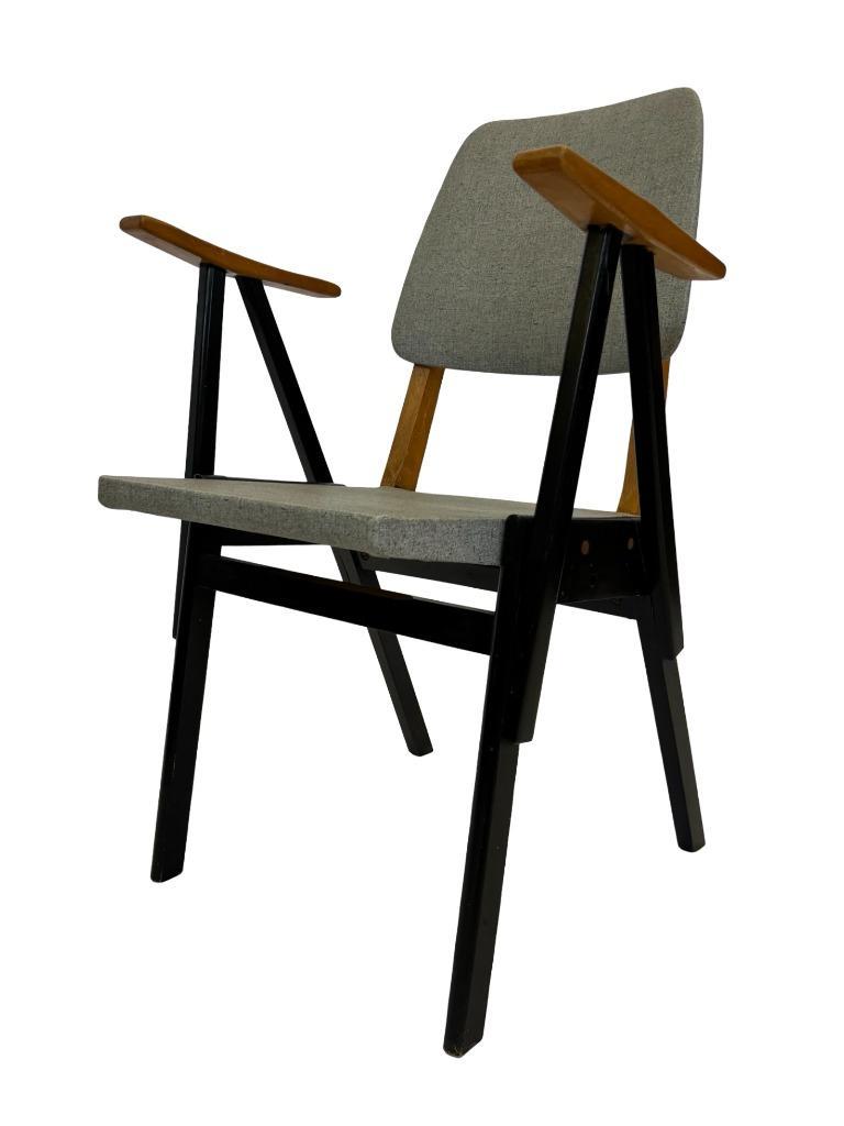 Vintage Zwager Ermeloo, Palais De Tokyo Stoel 50's Design image 7