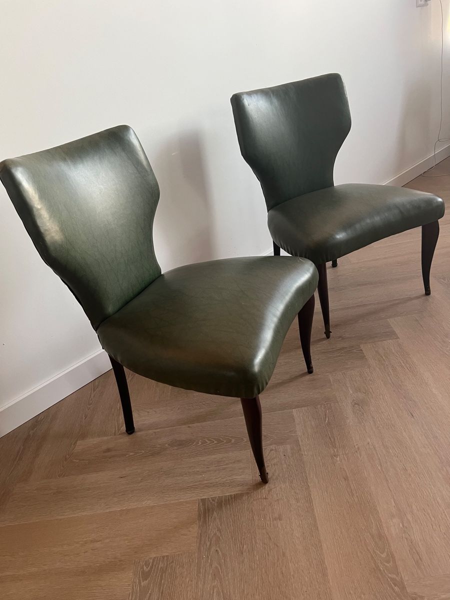 Set Vintage Slaapkamer Stoelen Italy ‘50 image 2
