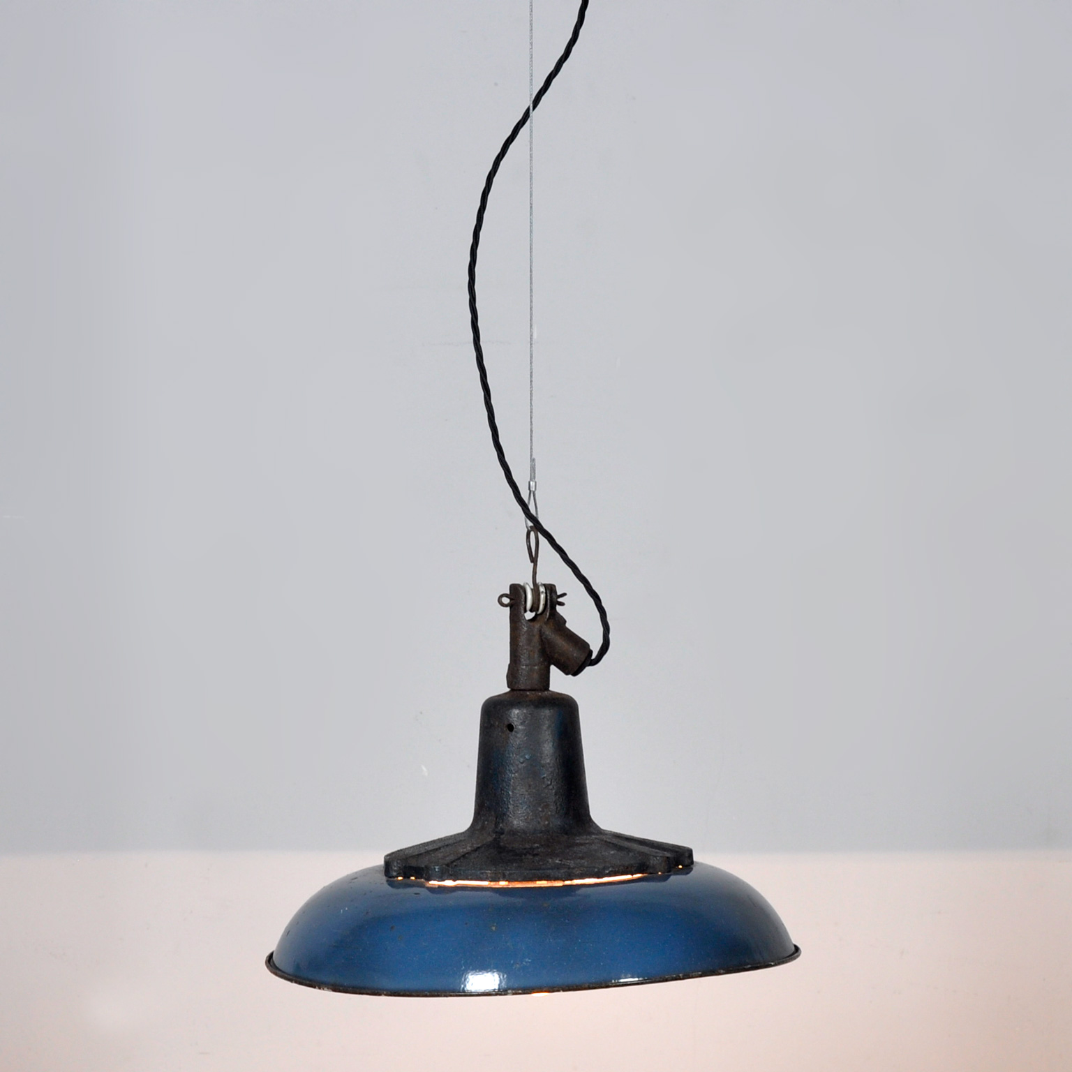 Industriële Hanglamp, 1950s image 4
