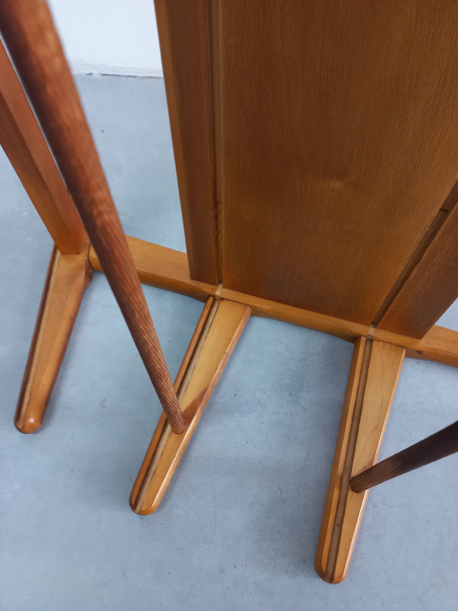 Zeldzaam Wim Den Boon (attrib) Modernistische Side Table Wandmeubel image 20