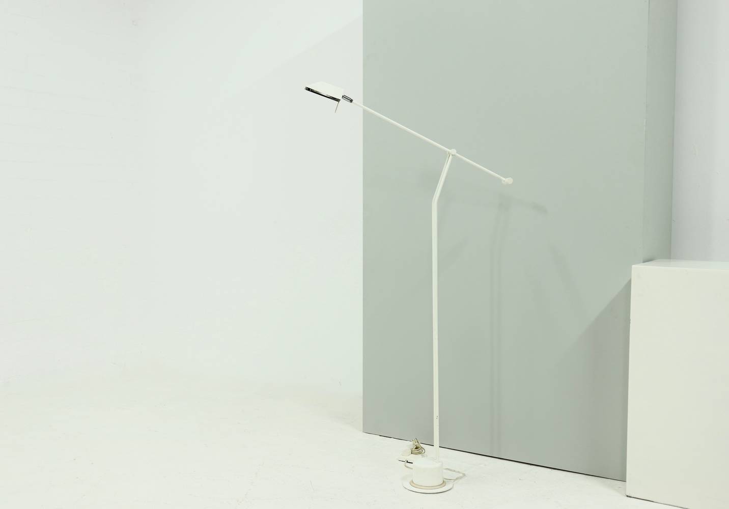 Post Modern Counter Balance Floor Lamp 1980s image 2
