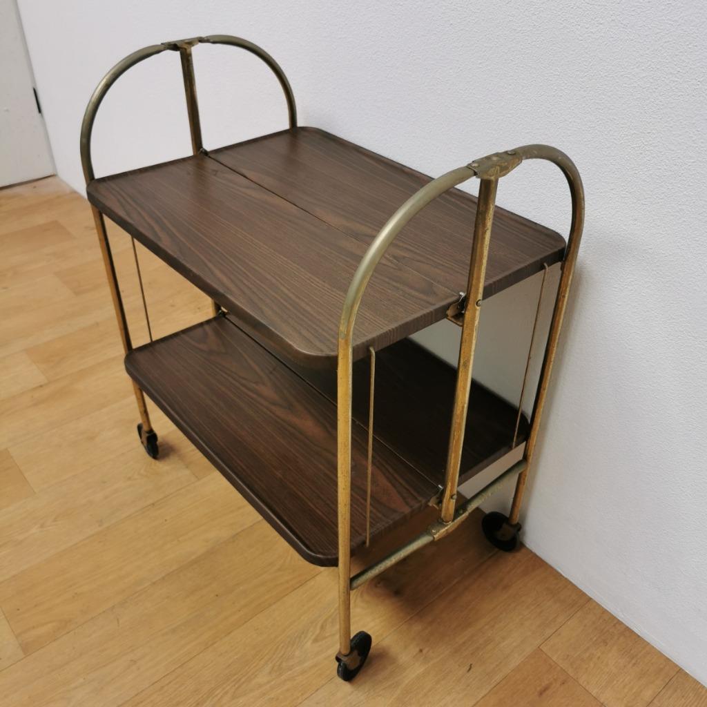 Opvouwbare Barcart Drankenkar Trolley Serveerwagentje image 7
