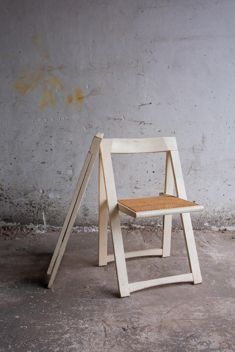 Pair Of Trieste Folding Chairs By Aldo Jacober image 14