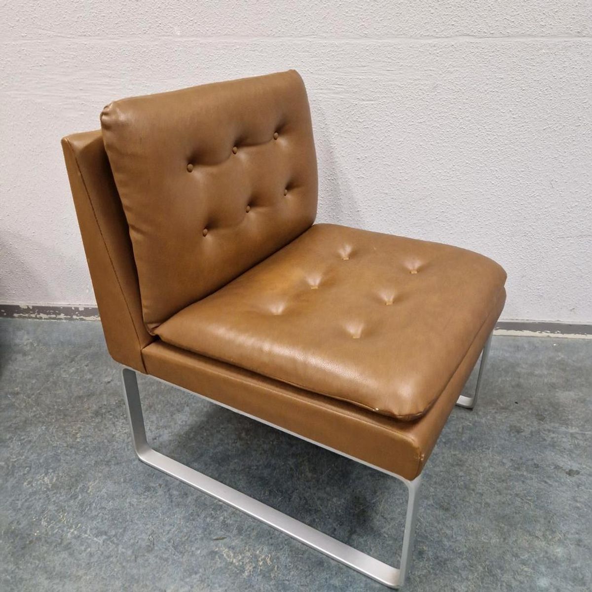 Vintage Fauteuil Bankje Jaren 60 Jaren 70 Fauteuiltje image 11