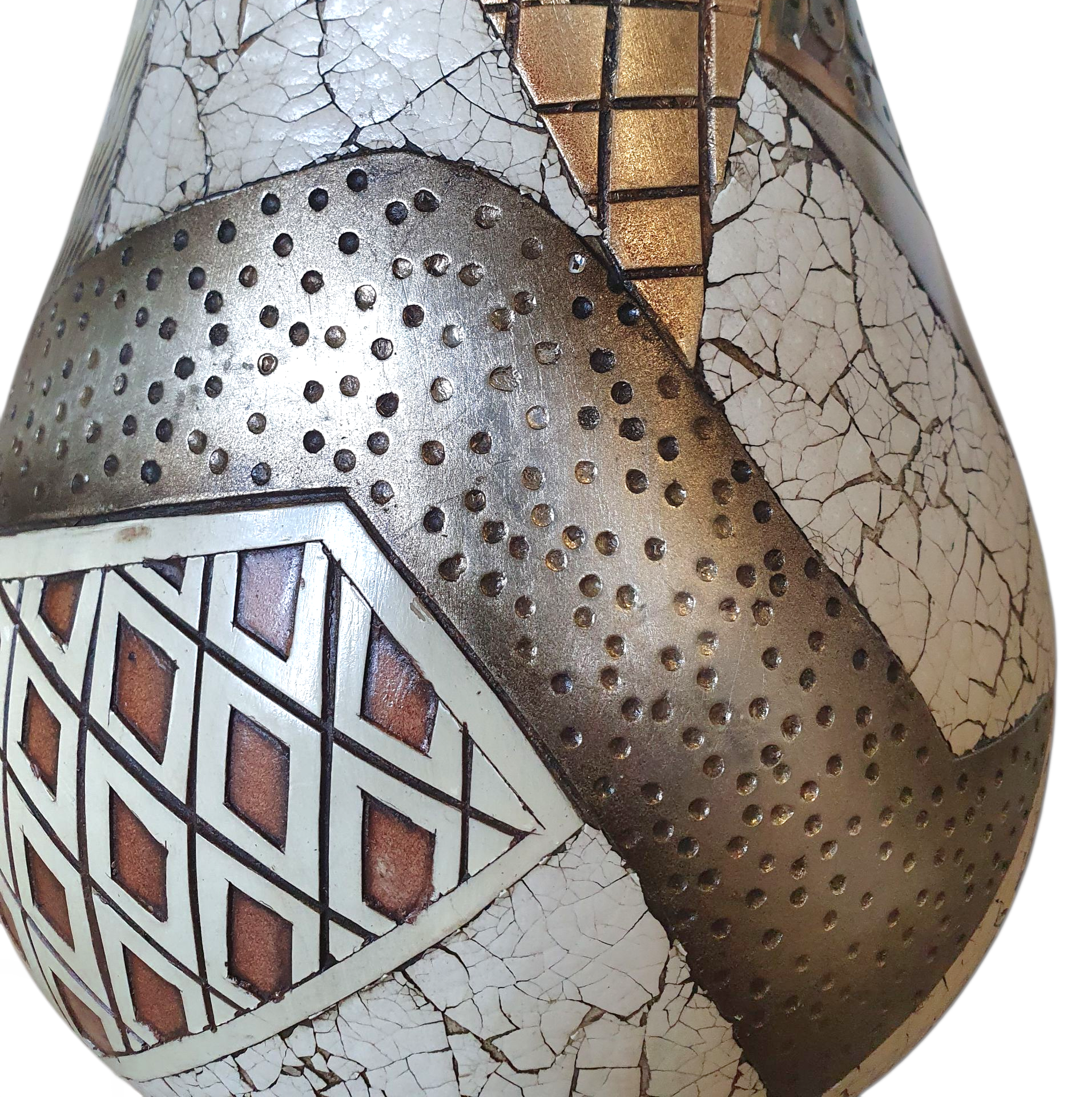 Alexander Kalifano / Modern Impressionist Art Vase Lamps / Circa 1980s image 7