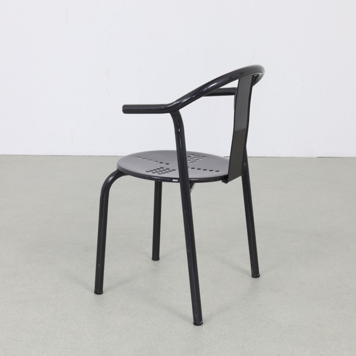 6x Postmoderne Eetkamerstoelen Vintage IKEA 1980s image 5