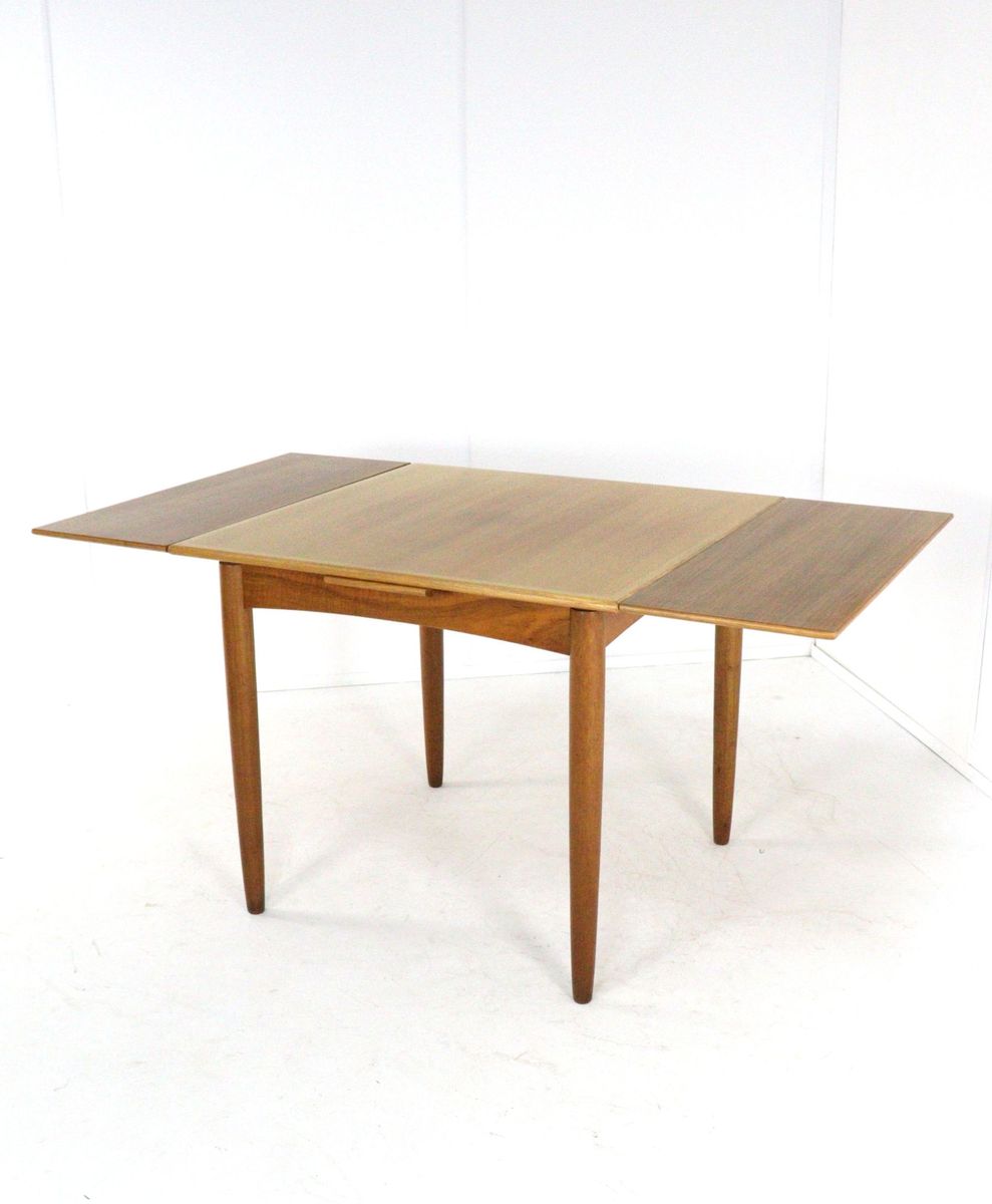 Compacte Vierkanten Verlengbare Vintage Eettafel image 19