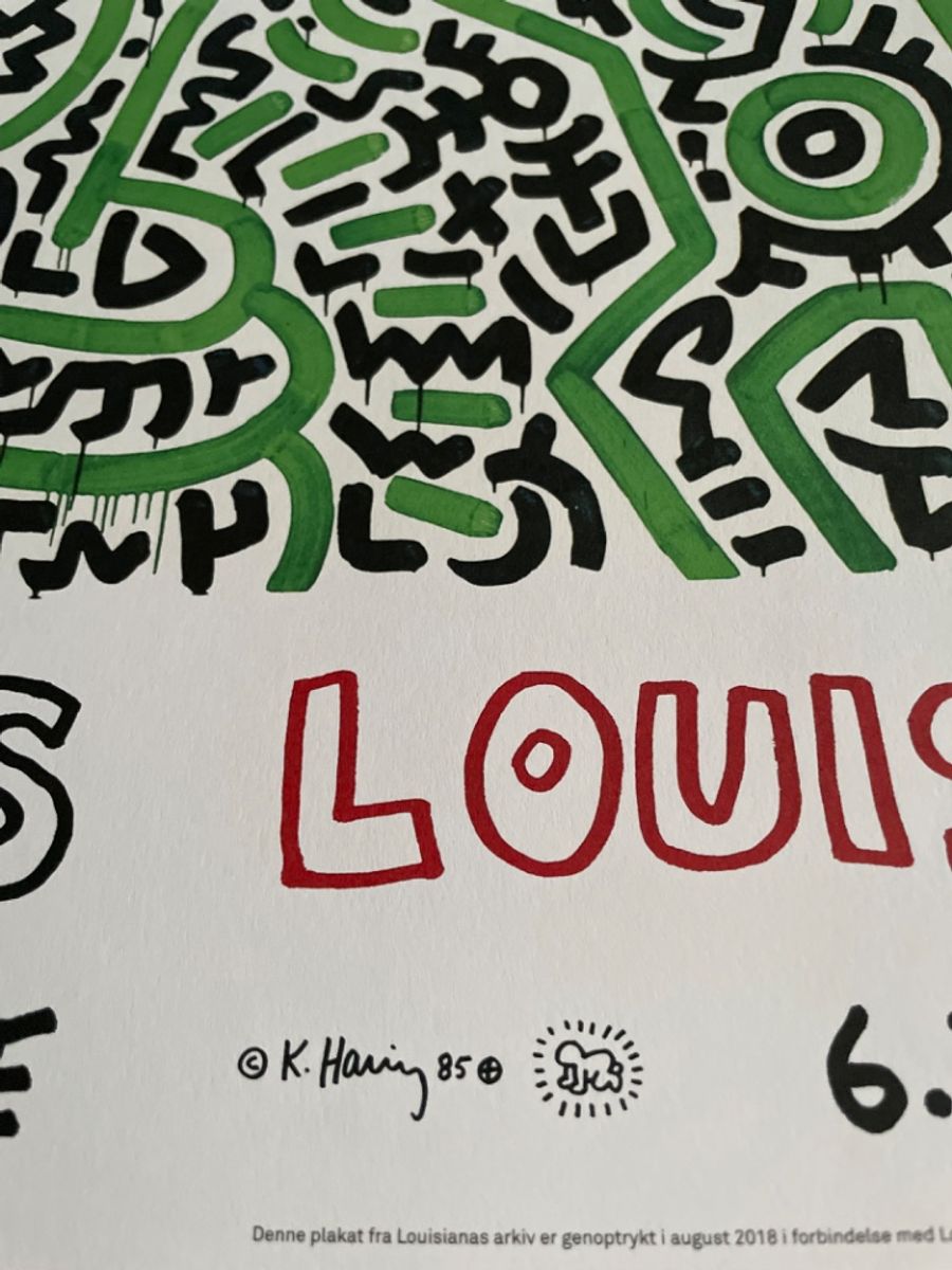 Keith Haring (1958-1990), Homo Decorans,1985, Anniversary Louisiana Archive, 2018 image 9