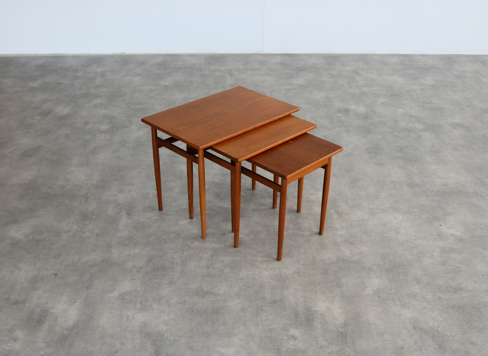 Vintage Nesting Tables | Bijzettafels | Teak | Zweeds image 8