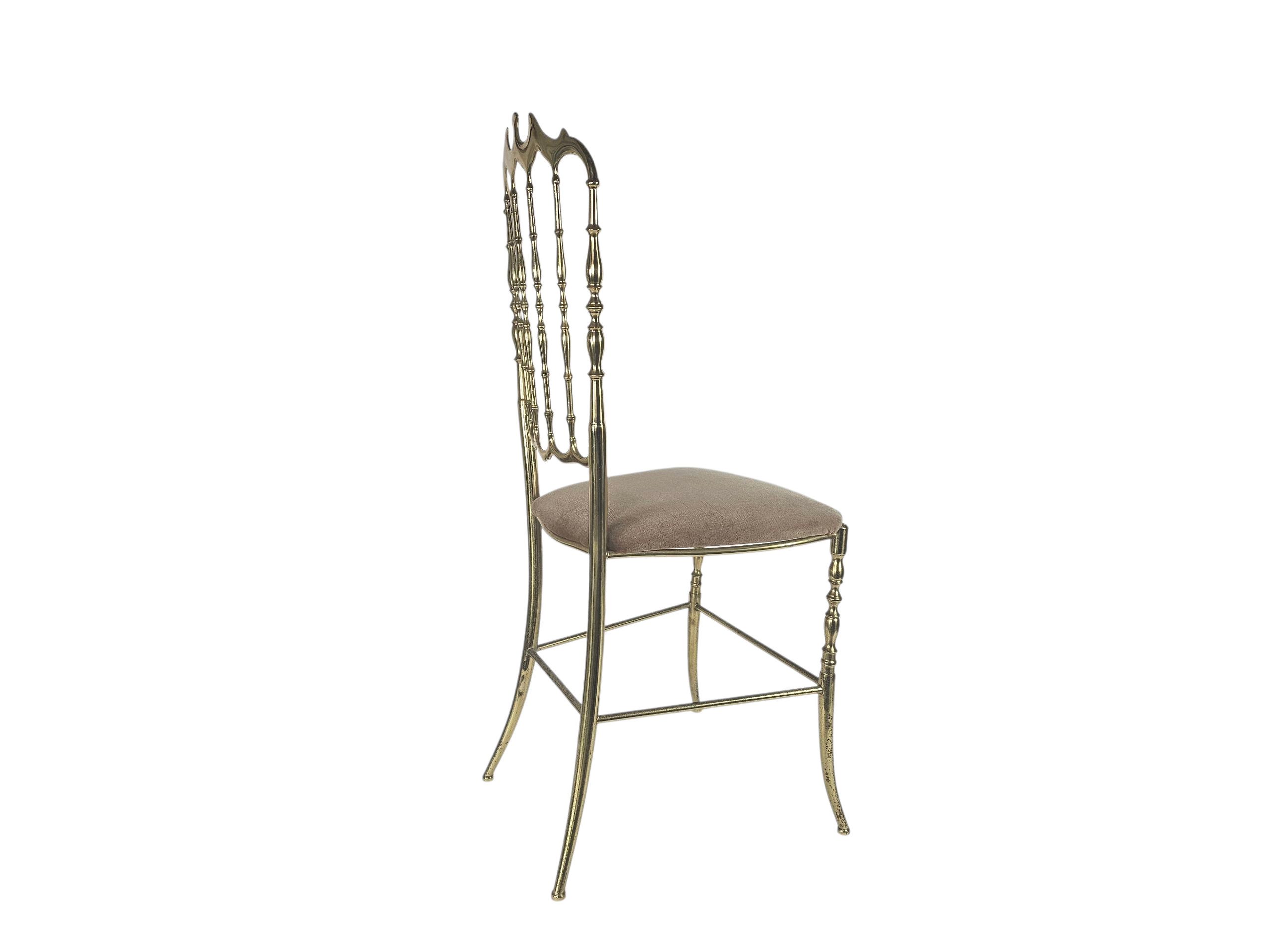 Italian Design - Chiavari Chair - High Chair - Messing - Italie - 1950's image 7