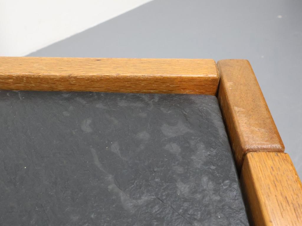 Vintage Salontafel | Leisteen | Eiken Frame image 4