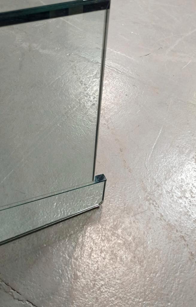 Vintage Design Glazen Salontafel, Postmoder image 11
