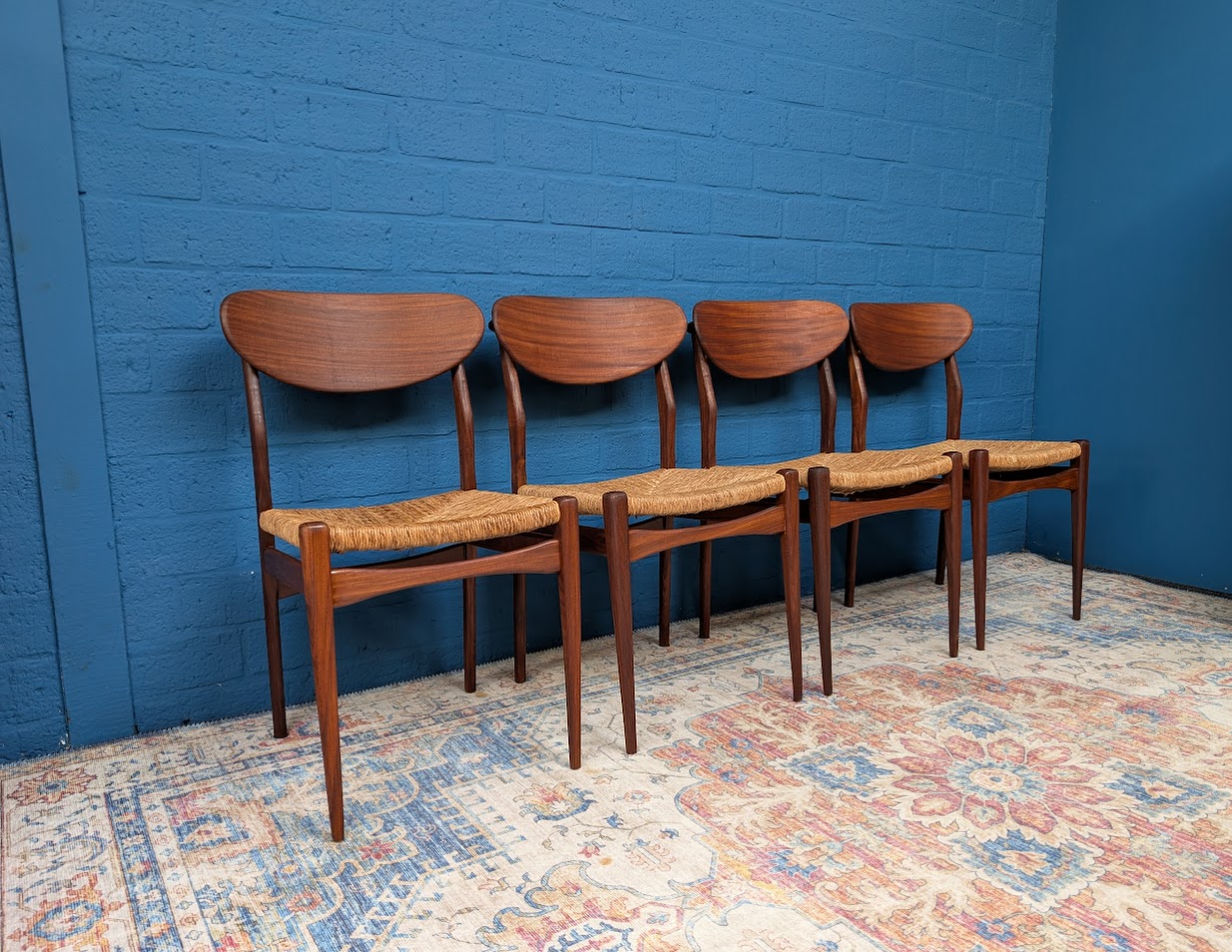 4x Vitnage Stoelen, Nederland, Jaren '60 image 4