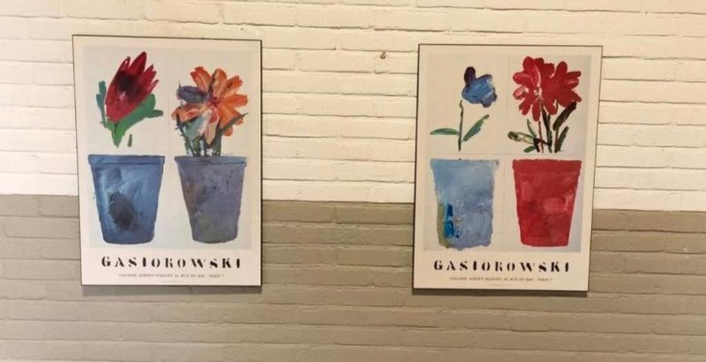 2 X Gerard Gasiorowski Franse Tentoonstellingsposter P/p/s image 16
