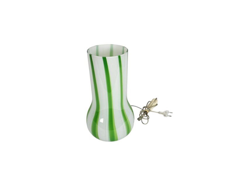 Hala Zeist - 'Zuurstok/Lolly Lamp; - Murano Glas- Tafellamp - 80'S image 2