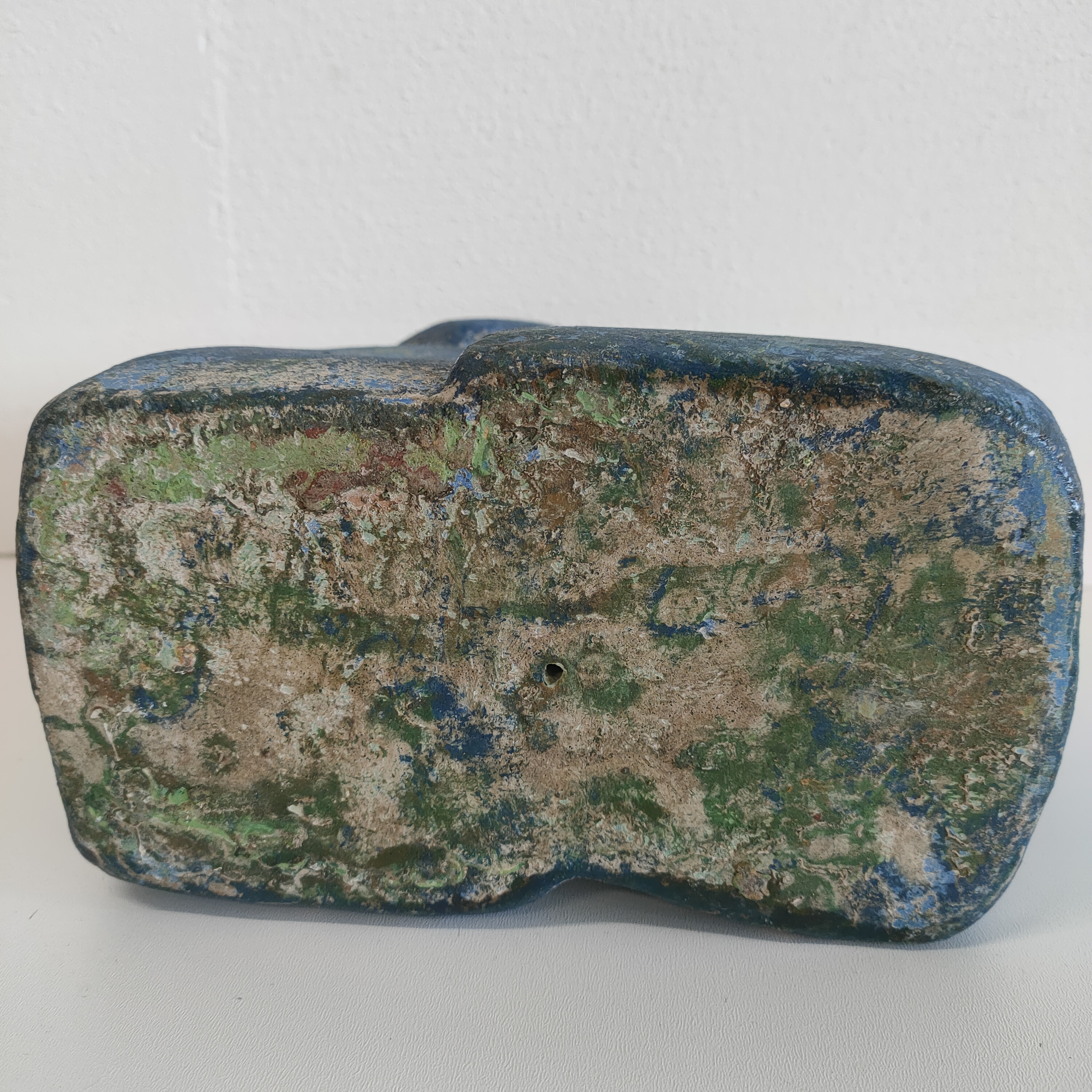 Blauw Sculptuur Beeld "de Knuffel" image 8