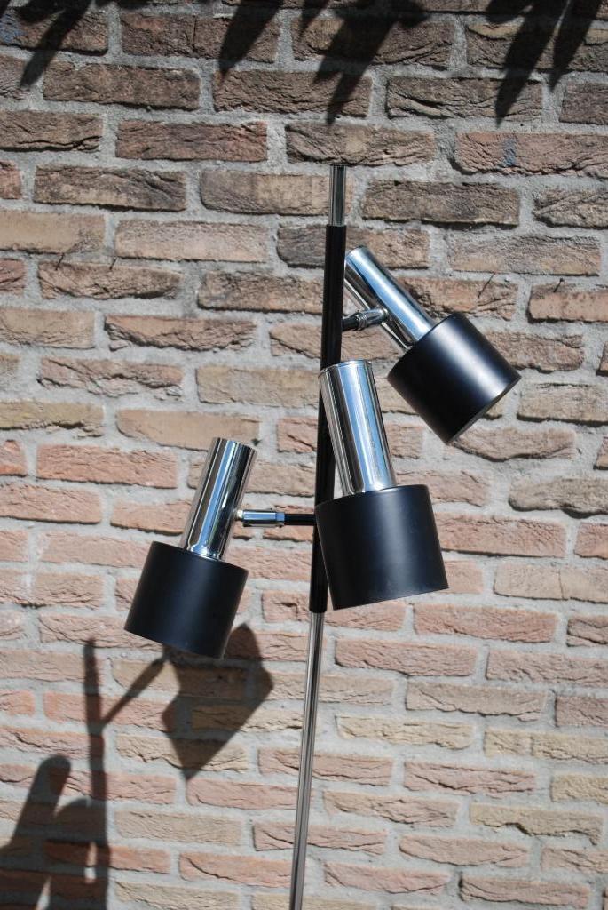 Vintage Vloerlamp Met Drie Spots image 6