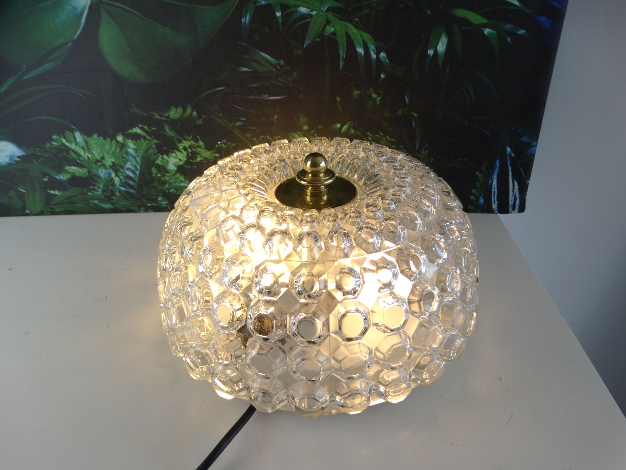 Glashutter Limburg Plafonniere, Design Helena Tynell. image 5